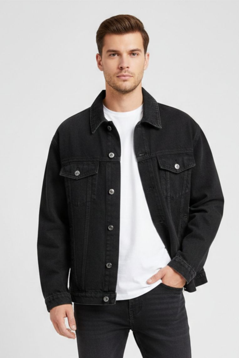 GIUBBINO DENIM OVER