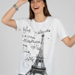 T-SHIRT STAMPA TOUR EIFFEL 5 T-SHIRT STAMPA TOUR EIFFEL - Thumbnail Image 1
