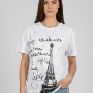 T-SHIRT STAMPA TOUR EIFFEL 6 T-SHIRT STAMPA TOUR EIFFEL - Thumbnail Image 2