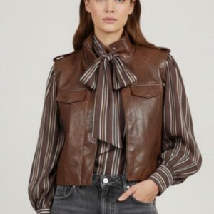 GILET IN ECOPELLE 5 GILET IN ECOPELLE - Thumbnail Image 1