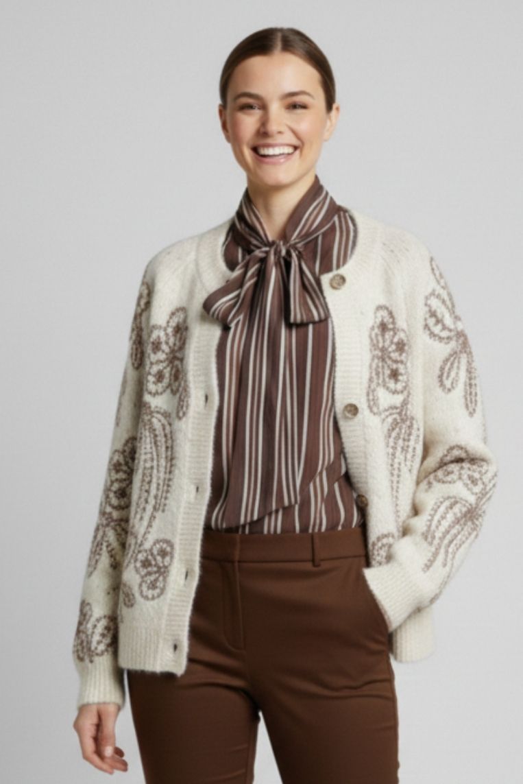CARDIGAN CON RICAMI 1 CARDIGAN CON RICAMI - immagine 1
