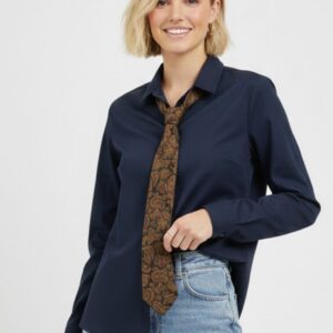 CAMICIA OVERSIZE CON CRAVATTA 10 CAMICIA OVERSIZE CON CRAVATTA - Thumbnail Image 4