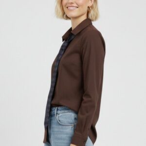 CAMICIA OVERSIZE CON CRAVATTA 11 CAMICIA OVERSIZE CON CRAVATTA - Thumbnail Image 5