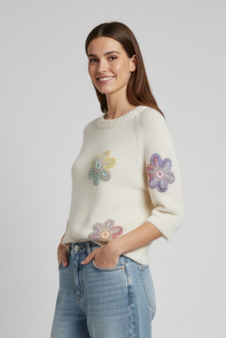 MAGLIA CON APPLICAZIONI - immagine 2