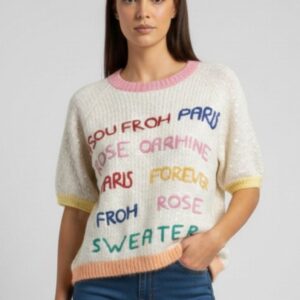 MAGLIA CON SCRITTE 4 MAGLIA CON SCRITTE - Thumbnail Image 1