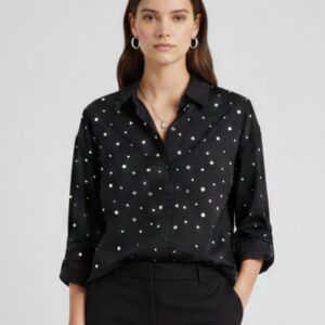 CAMICIA OVER CON BORCHIE 5 CAMICIA OVER CON BORCHIE - Thumbnail Image 1