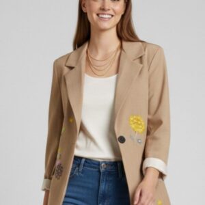 BLAZER CON RICAMI 7 BLAZER CON RICAMI - Thumbnail Image 2