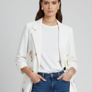 BLAZER CON RICAMI 9 BLAZER CON RICAMI - Thumbnail Image 4