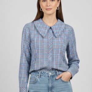 CAMICIA CON TRAMA CHECK 4 CAMICIA CON TRAMA CHECK - Thumbnail Image 1