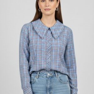 CAMICIA CON TRAMA CHECK 6 CAMICIA CON TRAMA CHECK - Thumbnail Image 3