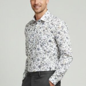 CAMICIA POP STRETCH STAMPA FLOREALE 4 CAMICIA POP STRETCH STAMPA FLOREALE - Thumbnail Image 1