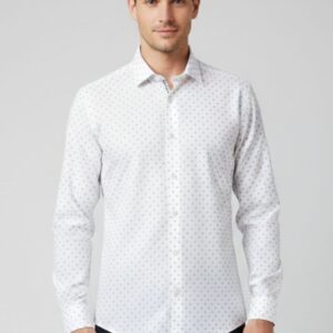 CAMICIA POP STRETCH MICRO STAMPA 5 CAMICIA POP STRETCH MICRO STAMPA - Thumbnail Image 2