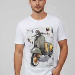 T-SHIRT STAMPA VESPA 4 T-SHIRT STAMPA VESPA - Thumbnail Image 2