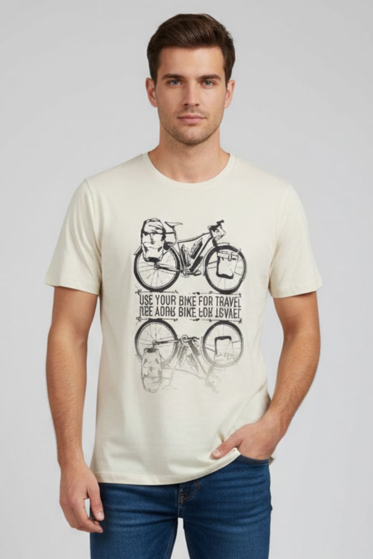 T-SHIRT STAMPA BICI 1 T-SHIRT STAMPA BICI - immagine 1