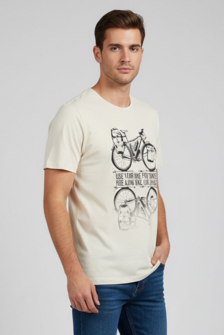 T-SHIRT STAMPA BICI 2 T-SHIRT STAMPA BICI - immagine 2