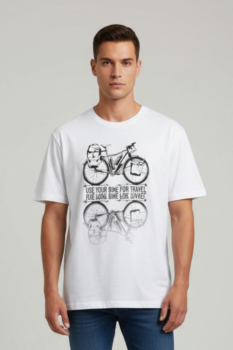 T-SHIRT STAMPA BICI 3 T-SHIRT STAMPA BICI - immagine 3