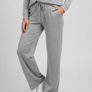 PANTALONI IN VISCOSA CON STRASS 12 PANTALONI IN VISCOSA CON STRASS - Thumbnail Image 4