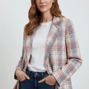 GIACCA IN TWEED MULTICOLOR 5 GIACCA IN TWEED MULTICOLOR - Thumbnail Image 2