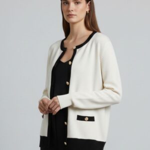 CARDIGAN TWIN SET IN VISCOSA 12 CARDIGAN TWIN SET IN VISCOSA - Thumbnail Image 4