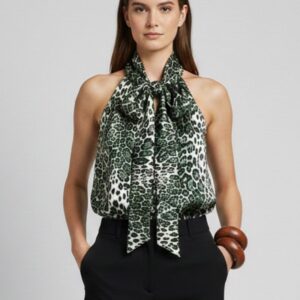 BLUSA SMANICATA ANIMALIER 3 BLUSA SMANICATA ANIMALIER - Thumbnail Image 1