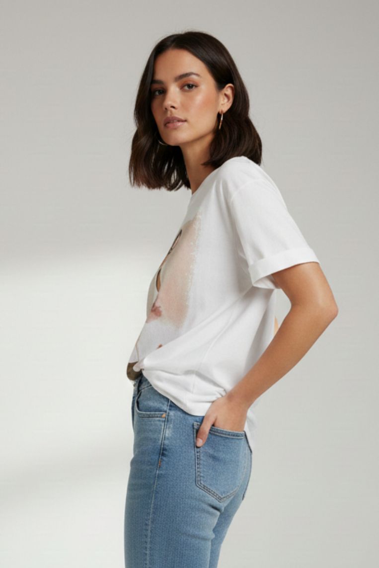 T-SHIRT STAMPA DONNA 2 T-SHIRT STAMPA DONNA - immagine 2