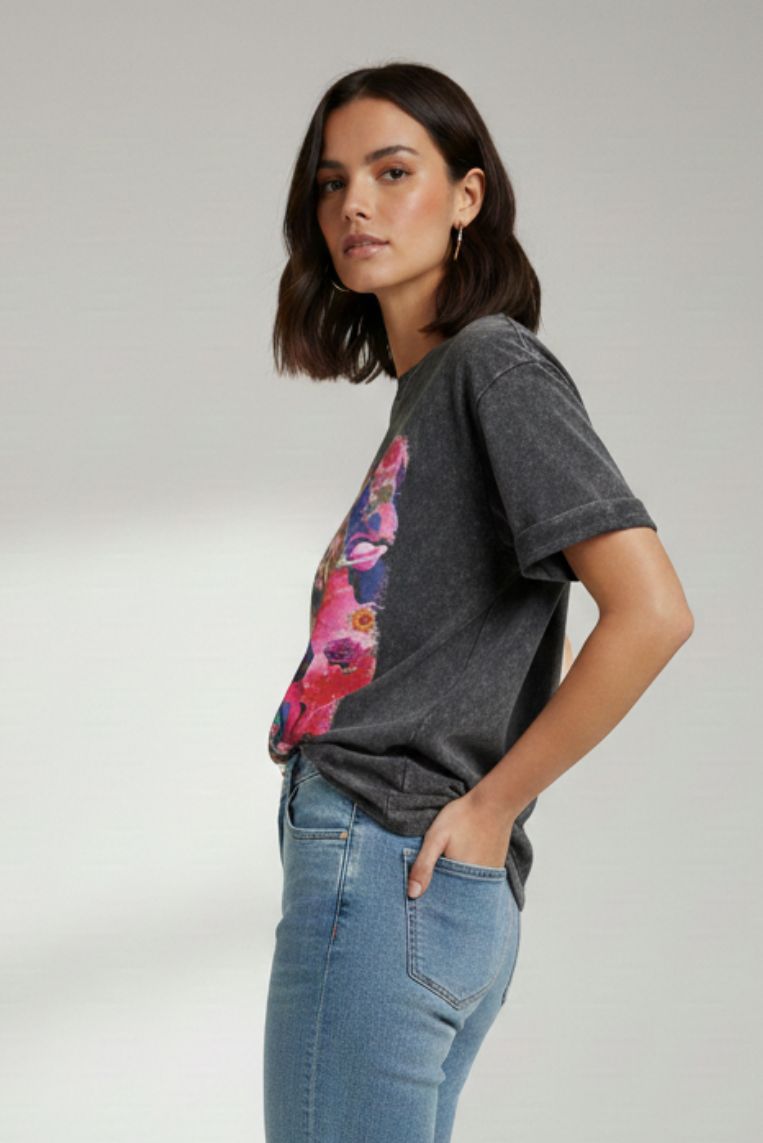T-SHIRT STAMPA FRIDA 2 T-SHIRT STAMPA FRIDA - immagine 2