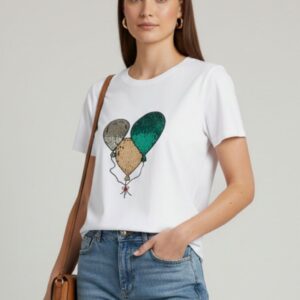 T-SHIRT CON PALLONCINI 4 T-SHIRT CON PALLONCINI - Thumbnail Image 2