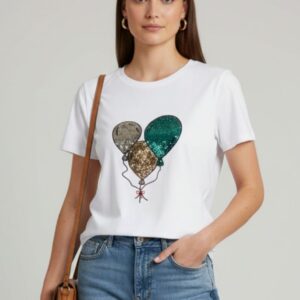 T-SHIRT CON PALLONCINI 3 T-SHIRT CON PALLONCINI - Thumbnail Image 1