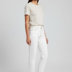 DENIM BIANCO CUCITURE A CONTRASTO 4 DENIM BIANCO CUCITURE A CONTRASTO - Thumbnail Image 1
