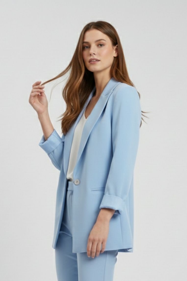 GIACCA OVERSIZE TESSUTO FLUIDO - immagine 4