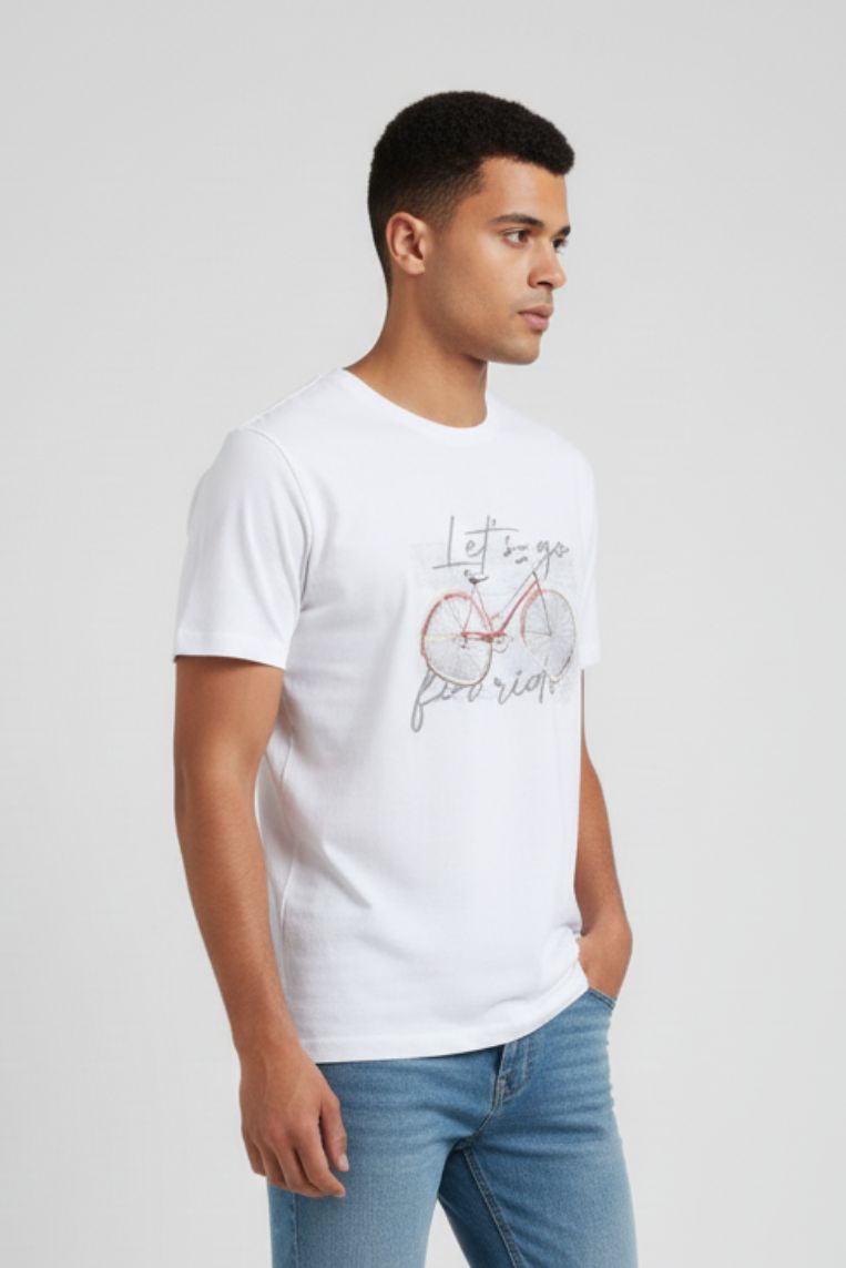 T-SHIRT STAMPA BICI - immagine 3