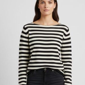 MAGLIA A RIGHE IN COTONE 7 MAGLIA A RIGHE IN COTONE - Thumbnail Image 1