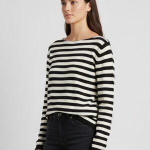 MAGLIA A RIGHE IN COTONE 8 MAGLIA A RIGHE IN COTONE - Thumbnail Image 2