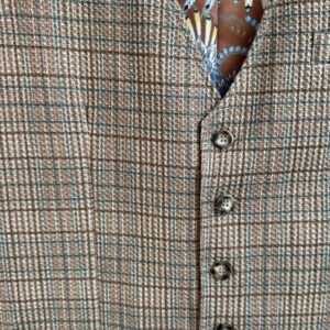 GILET PUNTO MAGLIA IN CHECK 6 GILET PUNTO MAGLIA IN CHECK - Thumbnail Image 3