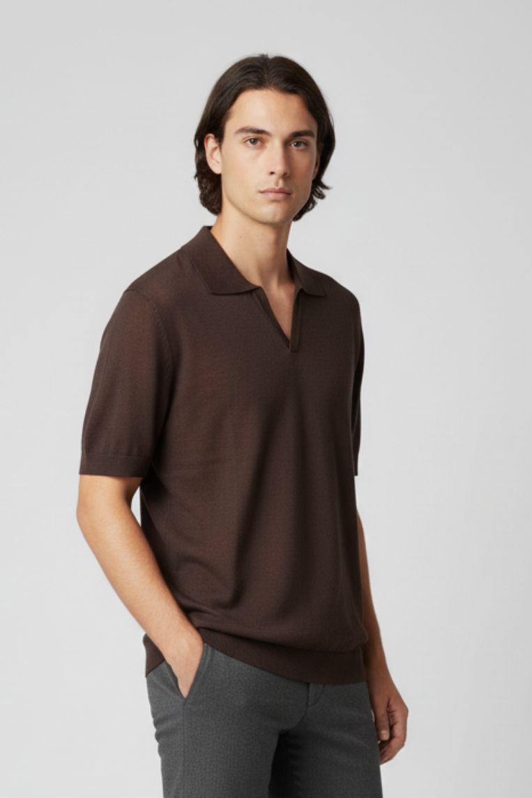 MAGLIA DERBY MISTO LINO 8 MAGLIA DERBY MISTO LINO - immagine 8
