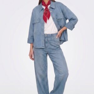 DENIM BARREL ELASTICIZZATO 4 DENIM BARREL ELASTICIZZATO - Thumbnail Image 2