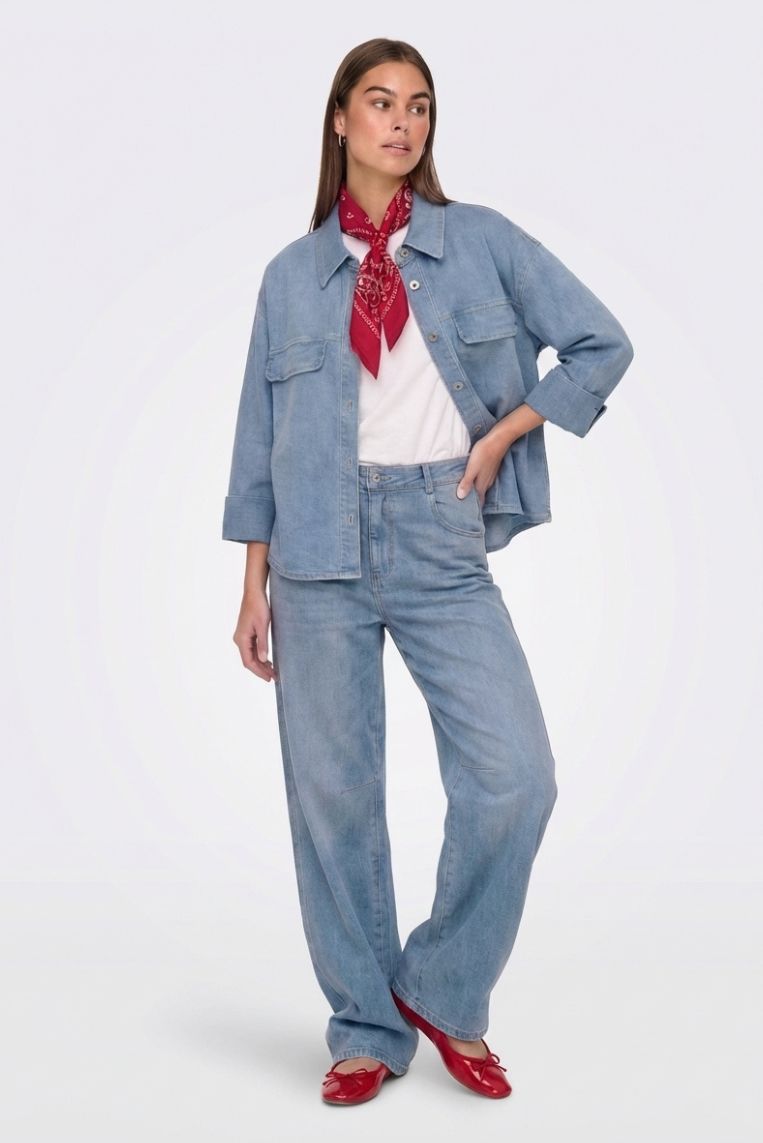 DENIM BARREL ELASTICIZZATO 2 DENIM BARREL ELASTICIZZATO - immagine 2