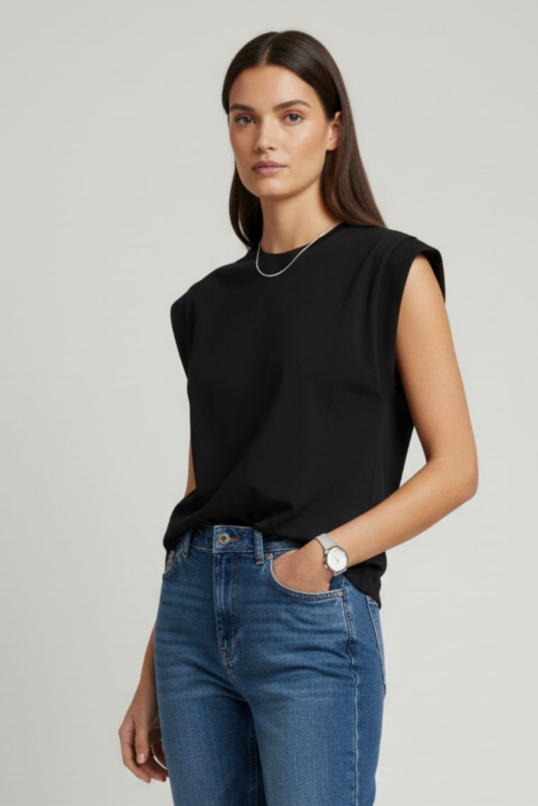 T-SHIRT SENZA MANCIHE - immagine 2