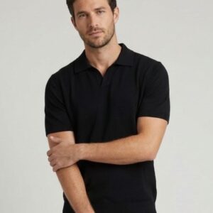 T-SHIRT EFFETTO LINO COLLO DERBY 19 T-SHIRT EFFETTO LINO COLLO DERBY - Thumbnail Image 9