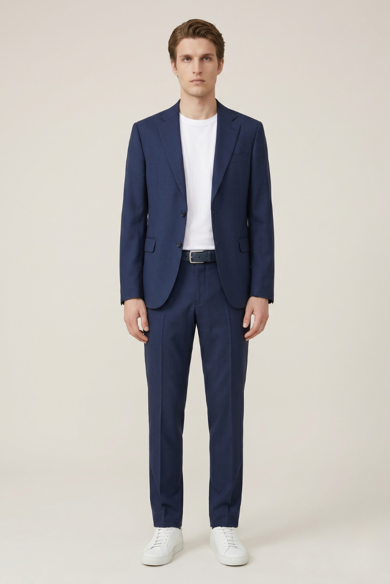 PANTALONE MISTO LINO 1 PANTALONE MISTO LINO - immagine 1