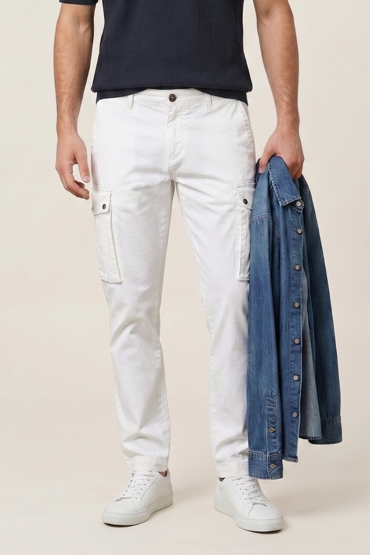 PANTALONE TASCONATO TELA PARA' 2 PANTALONE TASCONATO TELA PARA' - immagine 2
