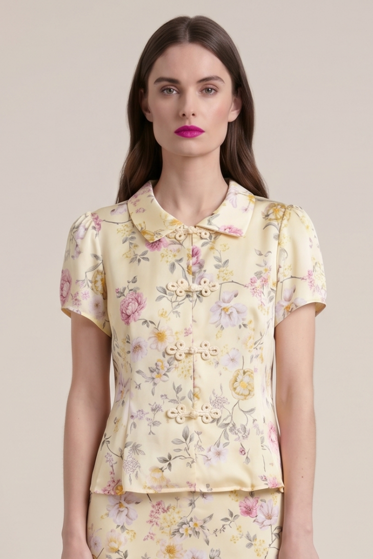 CAMICIA STAMPA FIORI 1 CAMICIA STAMPA FIORI - immagine 1