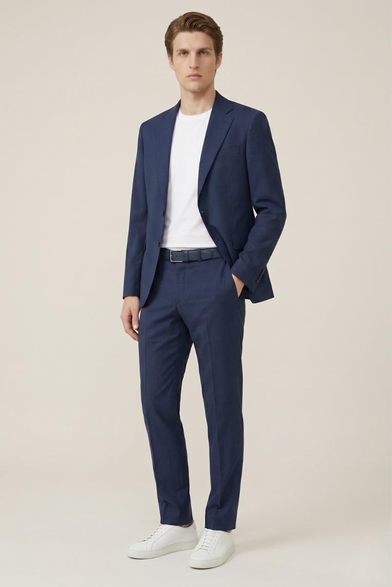 PANTALONE MISTO LINO 2 PANTALONE MISTO LINO - immagine 2