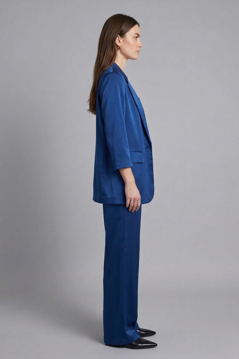 PANTALONE PALAZZO SATIN - immagine 4