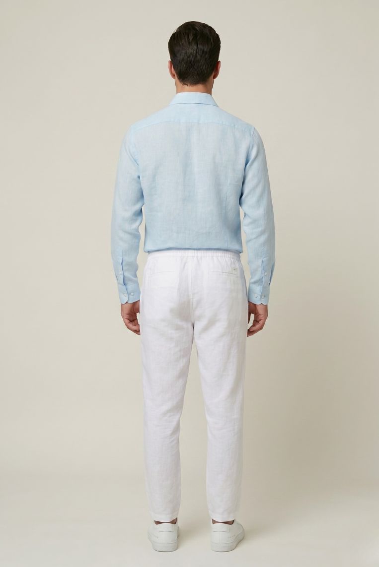 PANTALACCIO MISTO LINO 6 PANTALACCIO MISTO LINO - immagine 6