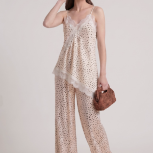 PANTALONE LUNGO RASO A POIS 7 PANTALONE LUNGO RASO A POIS - Thumbnail Image 3