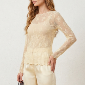 T-SHIRT IN PIZZO 4 T-SHIRT IN PIZZO - Thumbnail Image 1