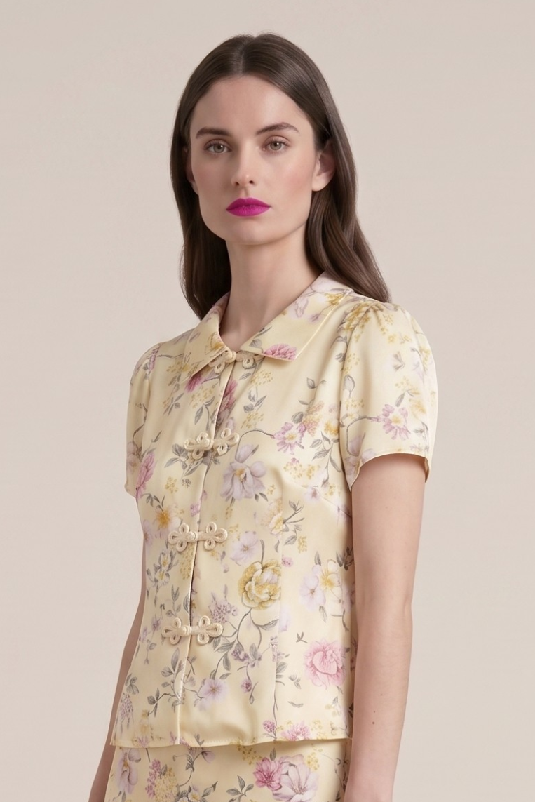 CAMICIA STAMPA FIORI 2 CAMICIA STAMPA FIORI - immagine 2