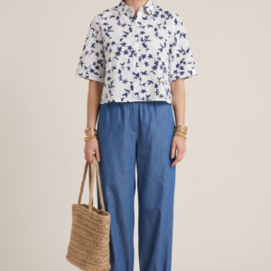 PANTALONE CHAMBRAY POLSINO 5 PANTALONE CHAMBRAY POLSINO - Thumbnail Image 2