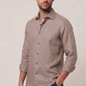 CAMICIA REGULAR LINO 15 CAMICIA REGULAR LINO - Thumbnail Image 5